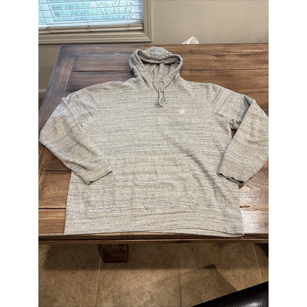 Volcom Gray Men's Pullover Hoodie Xl